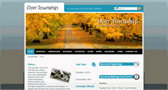 Desktop Screenshot of dorrtownship.com